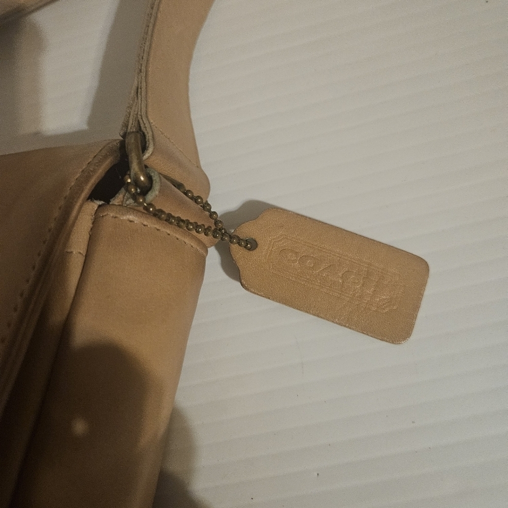 Rare Vintage Coach Manhattan Bistro Bag – Bise Crossbody, Lightweight Leather. - Picture 7 of 15